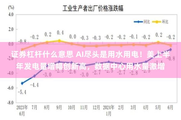 证券杠杆什么意思 AI尽头是用水用电！美上半年发电量增幅创新高，数据中心用水量激增