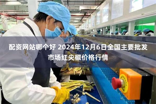 配资网站哪个好 2024年12月6日全国主要批发市场红尖椒价格行情