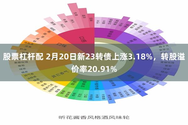 股票杠杆配 2月20日新23转债上涨3.18%，转股溢价率20.91%